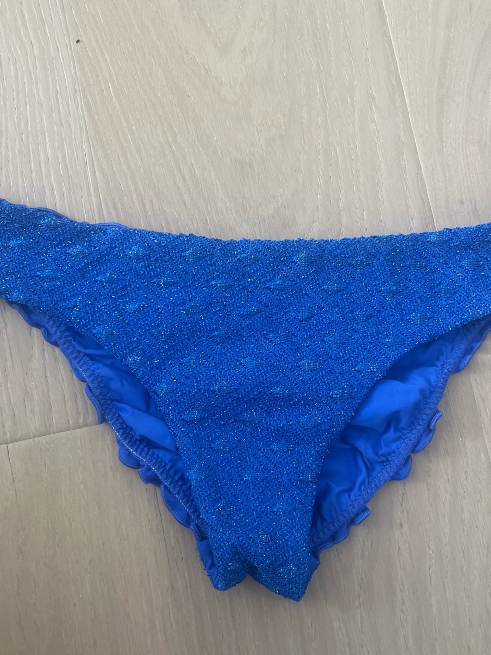 Blue Sparkle Bikini Bottom